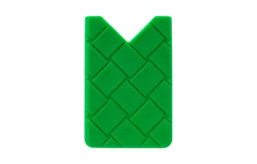 Bottega Veneta Silicone Card Holder Unisex Green