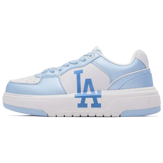 MLB Chunky Liner Skateboard Shoes Unisex Low-Top White Blue