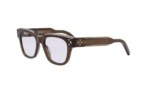 DIOR Irregular Shape Sunglasses Women's Brown