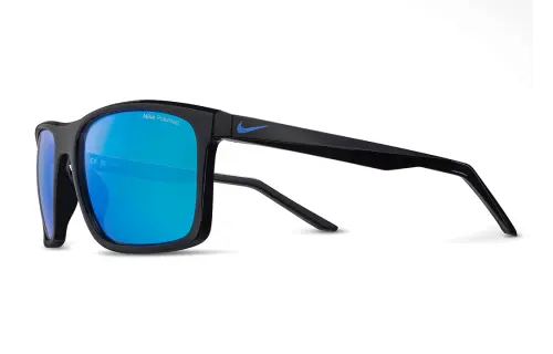 Nike Injection molded Irregular Shape Sunglasses Unisex Black