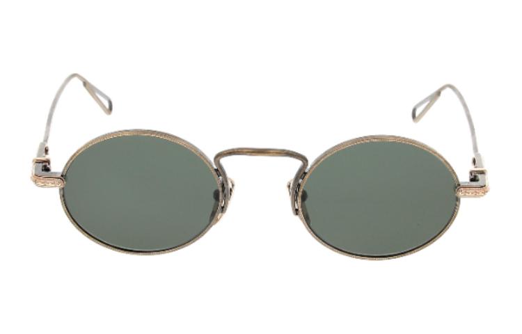 Chrome Hearts Metal Oval Sunglasses Men's Rose Gold