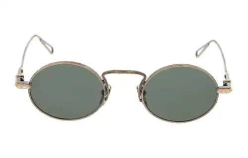 Chrome Hearts Metal Oval Sunglasses Men's Rose Gold