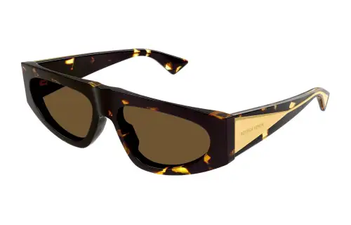 Bottega Veneta Eyewear Geometric Frame Sunglasses