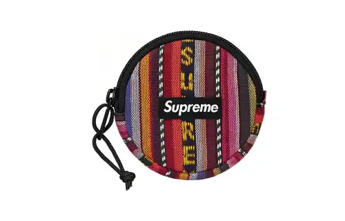 Supreme Leather Coin Purse Regular Unisex Multicolor