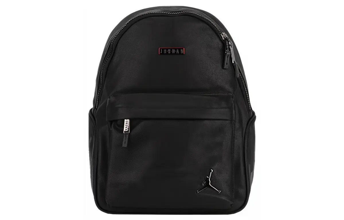 Jordan Polyester Laptop Bag Casual Bag Backpack Regular Unisex Black