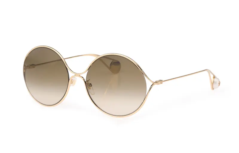 GUCCI Fashion Versatile Aviator Sunglasses Women's