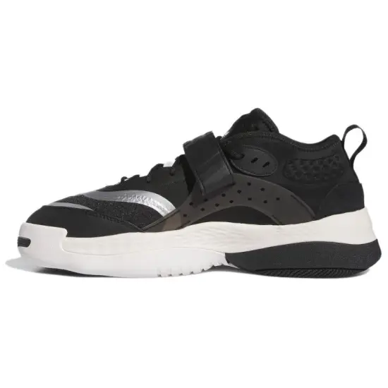 Adidas Originals Streetball Casual Shoes Unisex Low-Top Black White/Silver