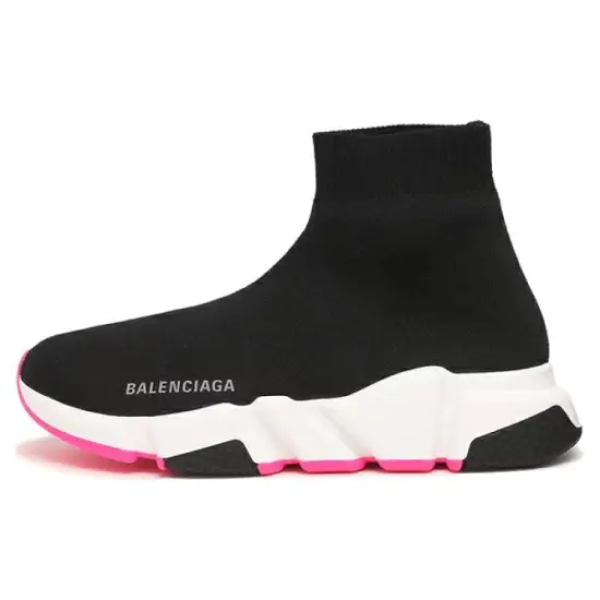 Balenciaga Women's Speed Sneaker 'Black Fuchsia'