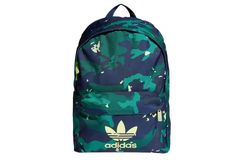Adidas Originals Polyester Backpack Regular Men's Green