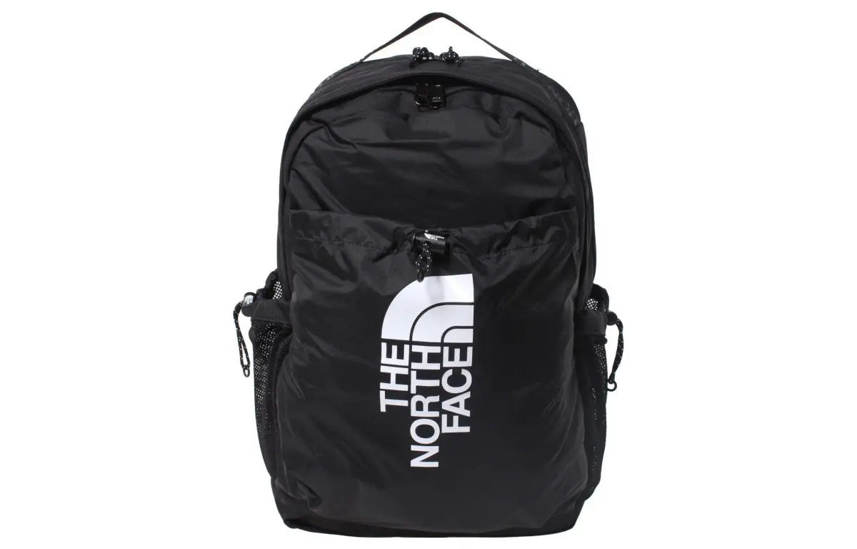 THE NORTH FACE Backpack Double Shoulder Outdoor Bag Polyester Black Men's