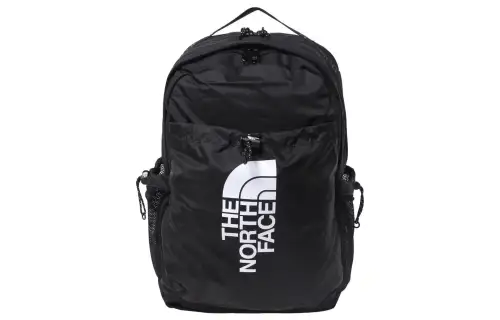 THE NORTH FACE Backpack Double Shoulder Outdoor Bag Polyester Black Men's