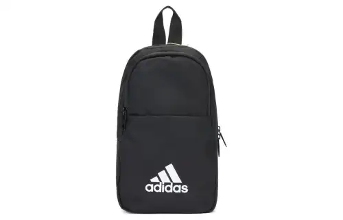 Adidas Recycled Polyester Shoulder Bag Regular Unisex Black