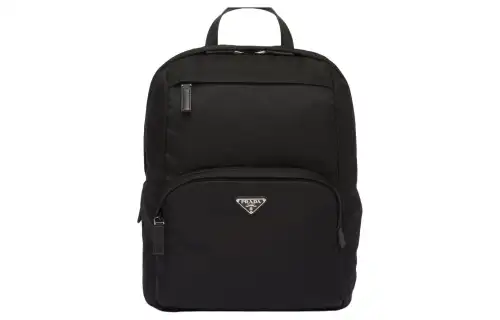PRADA Re Nylon Fabric Backpack Medium Men's Black