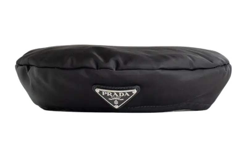 PRADA Enamel logo Beret