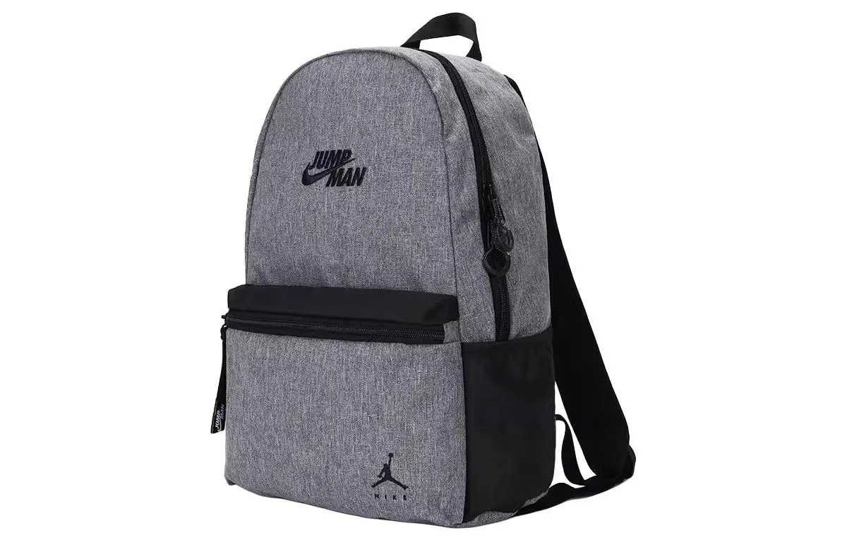 Jordan Polyester Backpack Regular Unisex Gray