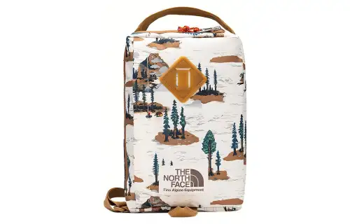 THE NORTH FACE 4.1L Portable One Shoulder Crossbody Outdoor Bag Fabric Multicolor Unisex