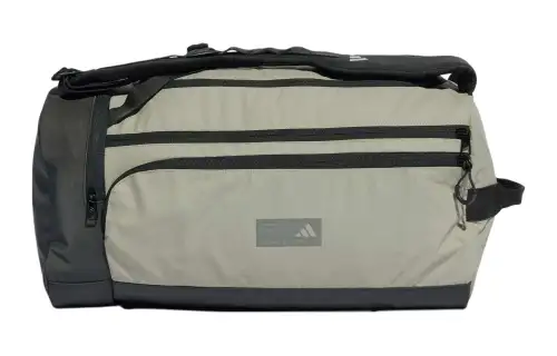 Adidas Coated PU Shoulder Bag, Crossbody Bag Regular Men's Silver & Pebble & Black & Gray