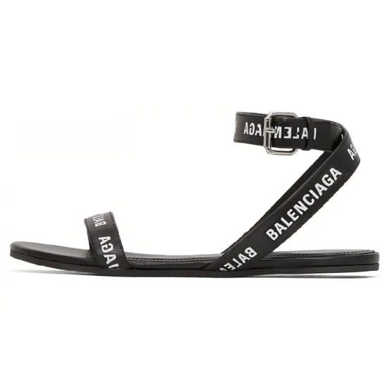 Balenciaga Sports Sandals 'Black White' Women's