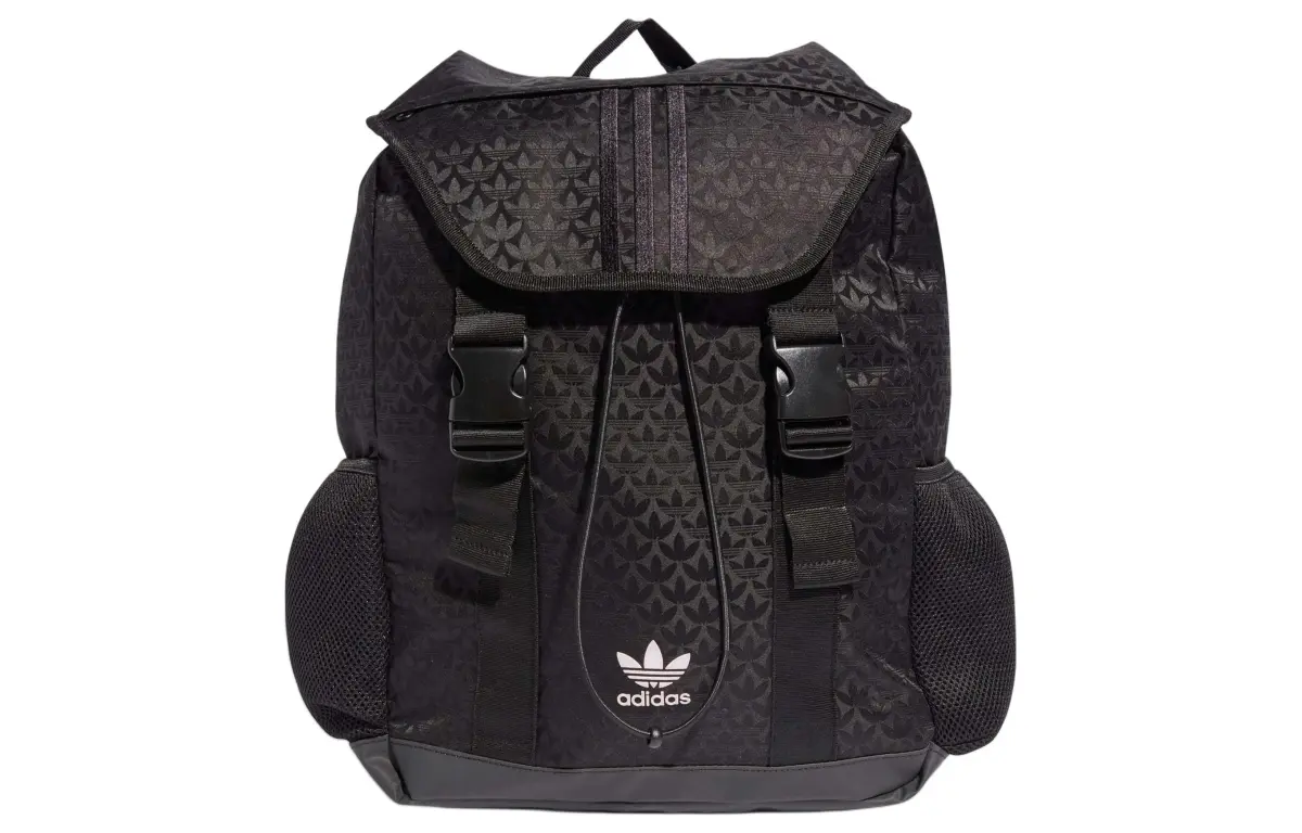 Adidas Originals Fabric Backpack Unisex Black & White