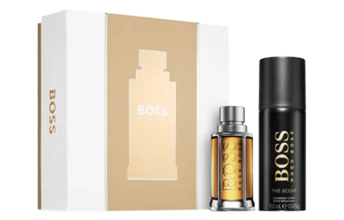 HUGO BOSS Perfumed fresh set, perfume, antiperspirant, spray, Birthday gift, 50 ml, 150 ml