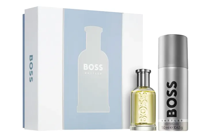 HUGO BOSS Perfumed fresh set, perfume, deodorant, spray, Birthday gift, 50 ml, 150 ml