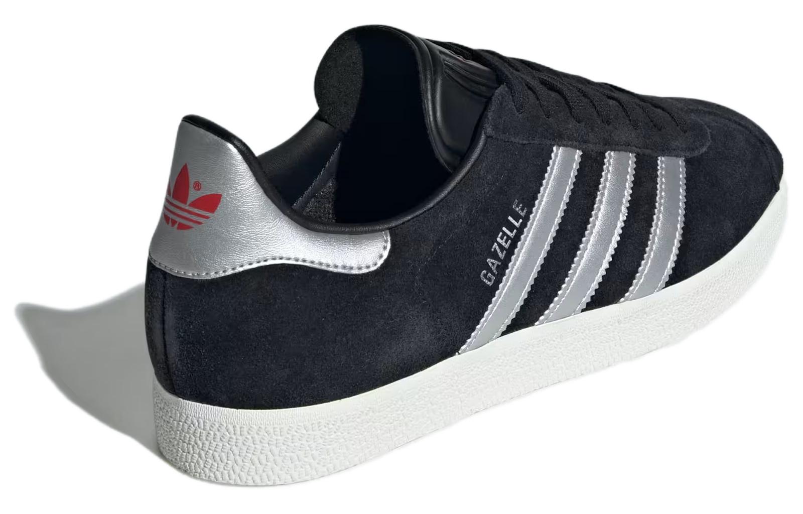Adidas Gazelle 'Black Silver Metallic'