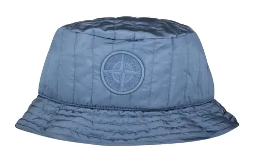 STONE ISLAND Nylon Bucket Hats Men's Blue