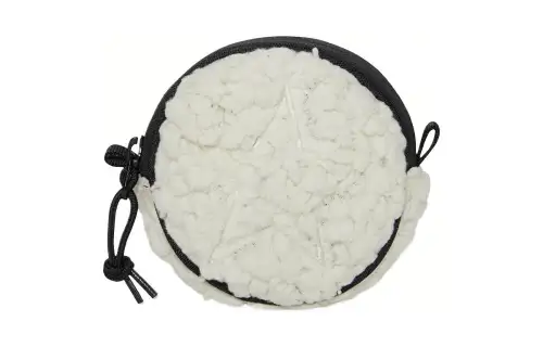 Converse Utility Pouch Velvet Coin Purse Regular Unisex White