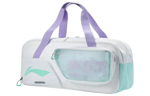 Li Ning Polyester Gym Bag Large Unisex White