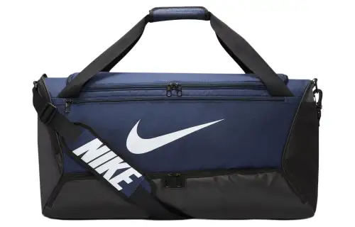 Nike Fabric Handbag, Shoulder Bag, Crossbody Bag, Travel Bag Unisex Midnight Marine Blue & Black & White
