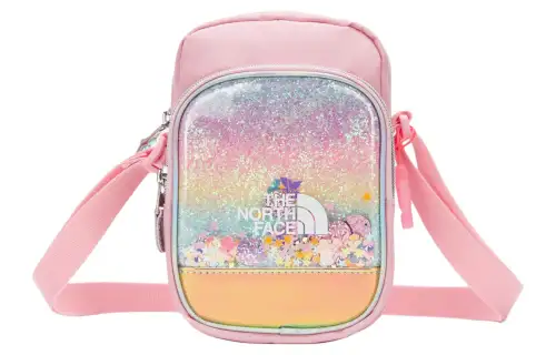 THE NORTH FACE 1.2L Shoulder Bag, Crossbody Bag, Outdoor Bag Nylon Light Pink Women's