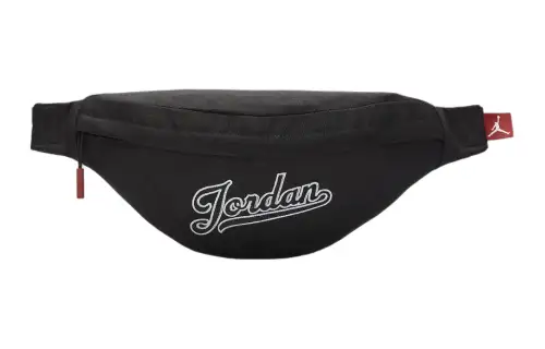 Jordan Recycled Polyester Sling Bag, Crossbody Bag Unisex Black