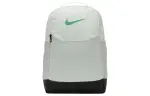Nike Polyester Backpack Medium Unisex Light Silver & Black & Stadium Green