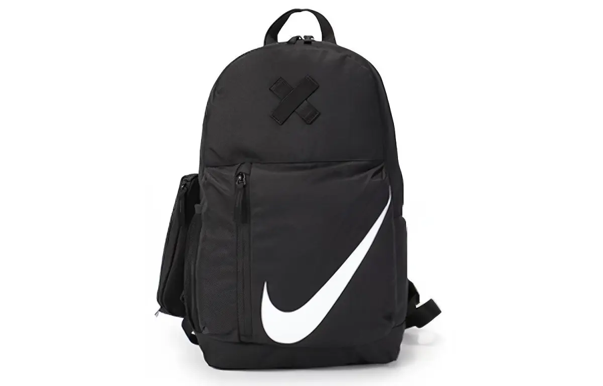 Nike Polyester Backpack Backpacks Regular Unisex Black