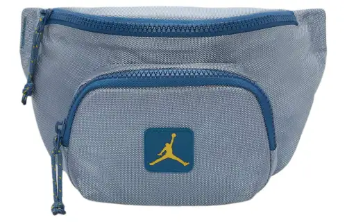Jordan Polyester Sling Bag One Shoulder Crossbody Fanny Pack Unisex Blue Gray
