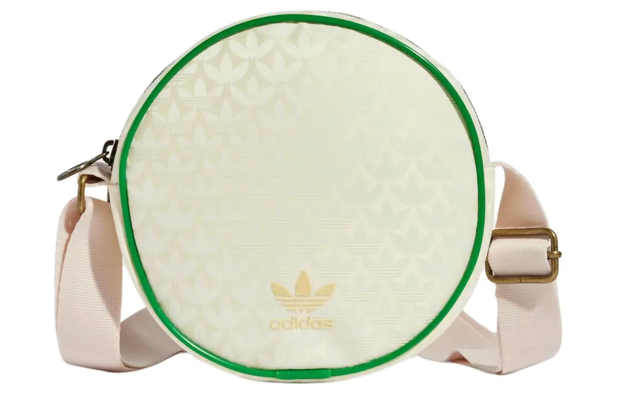 Adidas Originals Jacquard Recycled Material Round Shaped Bag, Shoulder Bag, Crossbody Bag Regular Women's