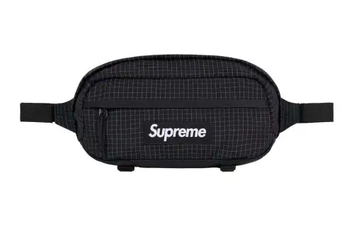 Supreme Nylon Fanny Pack Regular Unisex Black