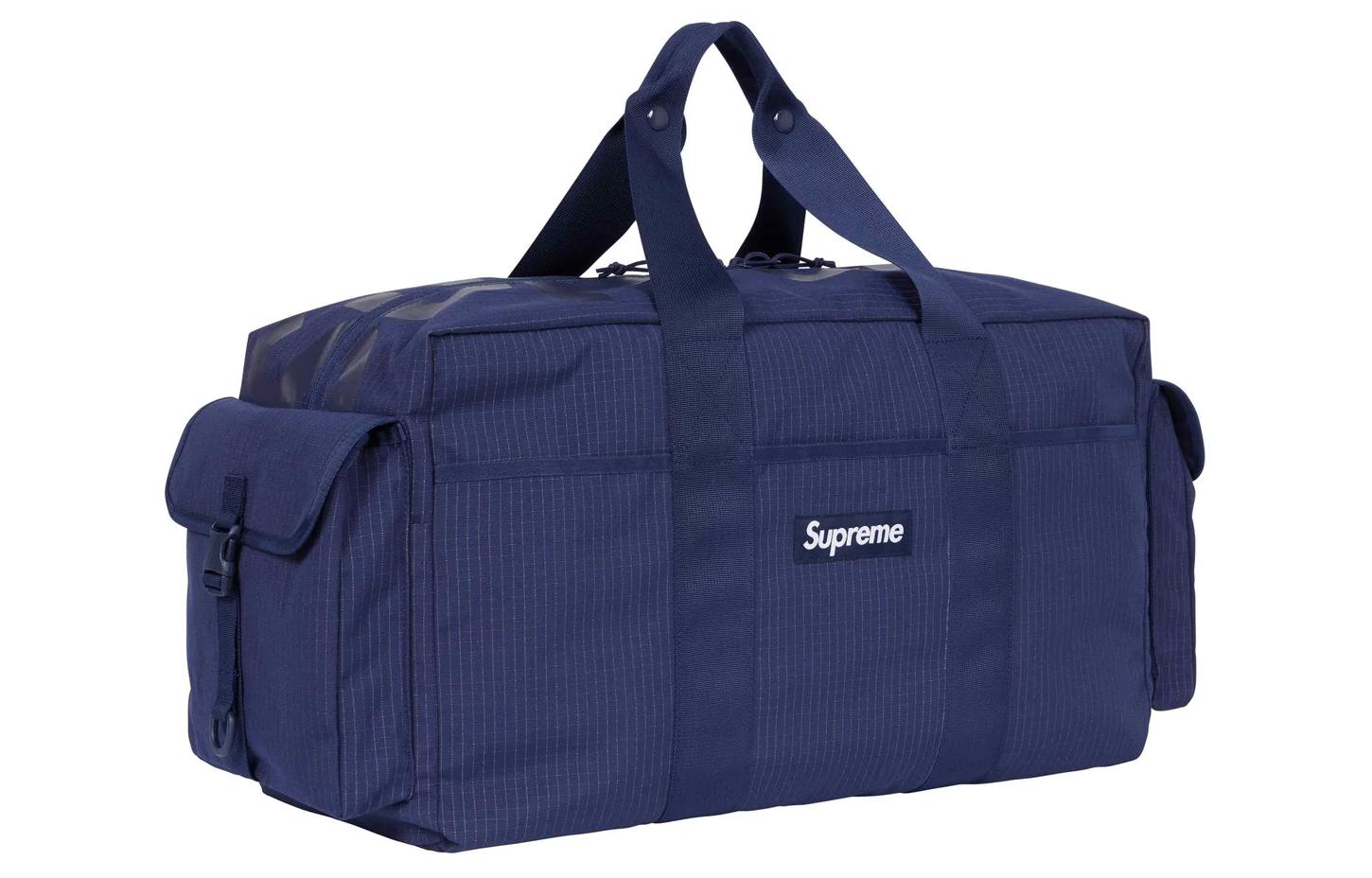 Дорожная сумка Supreme SS24 Week 1 (синяя) — фото 2