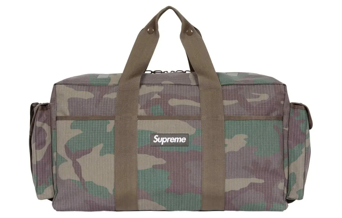 Supreme 44L Nylon Travel Bag Unisex Camouflage