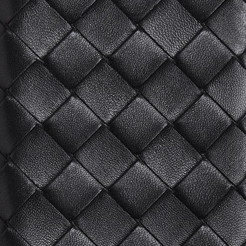 Женский холдэр для паспорта Bottega Veneta (черный) — фото 3