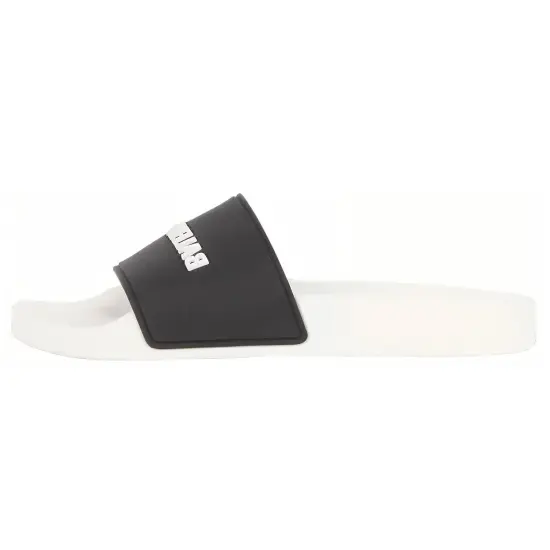 Balenciaga Women's Pool Slides 'White Black'