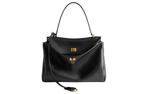 Balenciaga Rodeo Medium Handbag Black