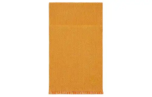 HERMES Knit Scarves Men's Yellow