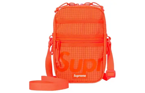 Supreme Polyester Shoulder Bag Regular Unisex Orange