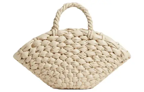 Bottega Veneta Calfskin Handbag Small Women's Maris Sal Yellow