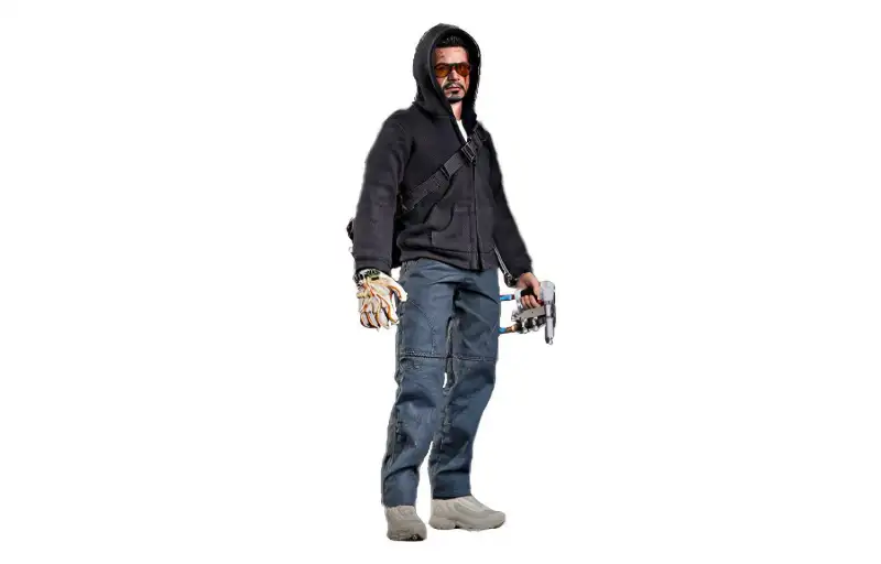 Hot Toys Iron Man 3 Repairman Tony Stark 1:6 doll mms209 scale figure 30cm