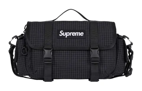 Supreme 500D Cordura® Nylon Travel Bag Gym Bags Mini Unisex Black