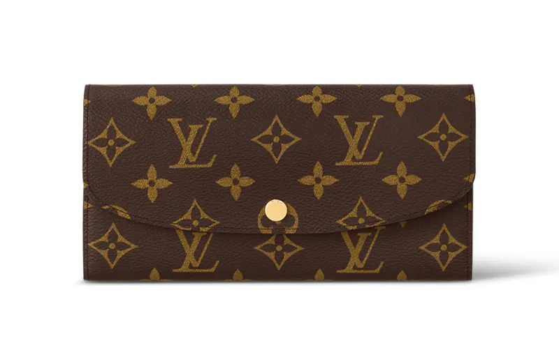 LOUIS VUITTON Emilie Wallet Monogram Fuchsia