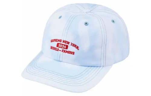Supreme 100% Cotton Twill Baseball Caps Unisex Bleached
