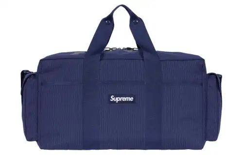 Supreme Nylon Travel Bag Unisex Marine Blue